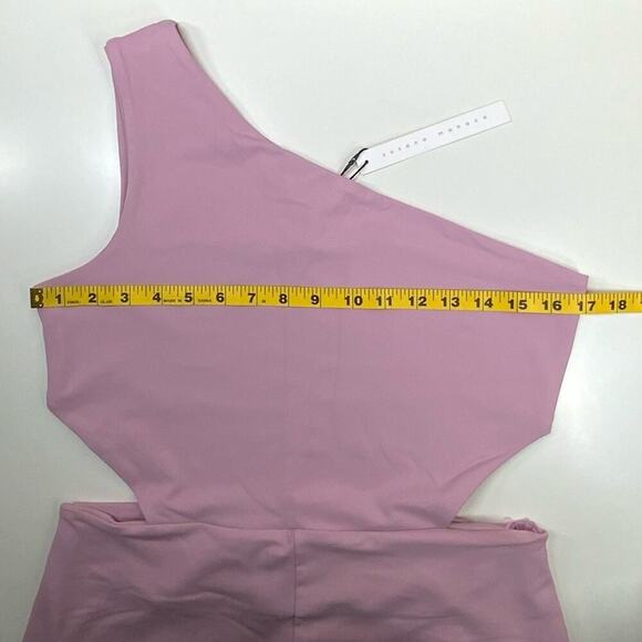 NWT | Susana Monaco | One Arm Cut Out Jumpsuit | Waterlily | XL - Picture 6 of 15